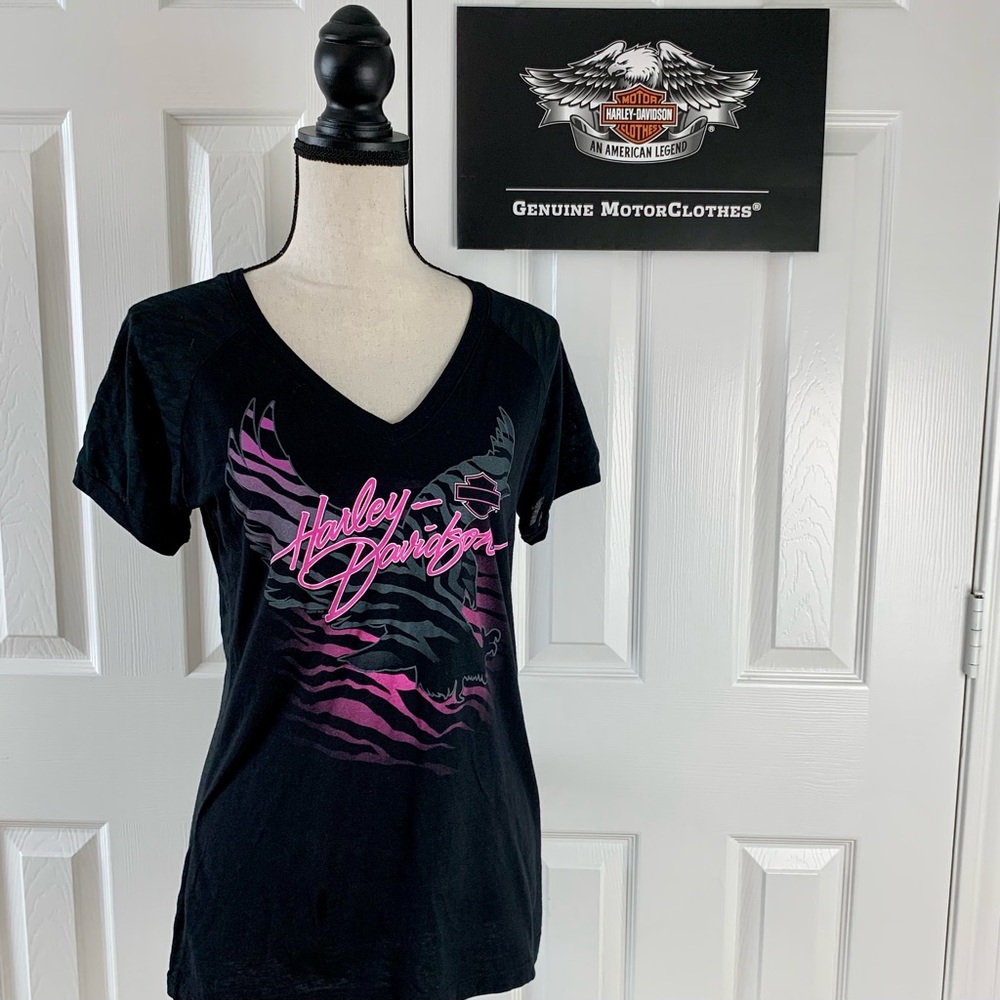 Authentic Harley Davidson T Shirt from Beijing China - EUC